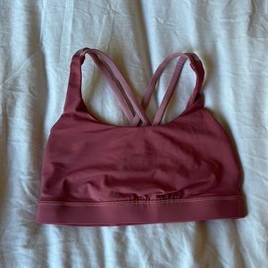 Pink Lululemon Sports Bra